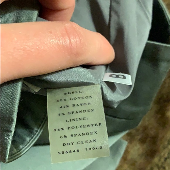 Grey Ann Taylor pencil skirt - Picture 3 of 5